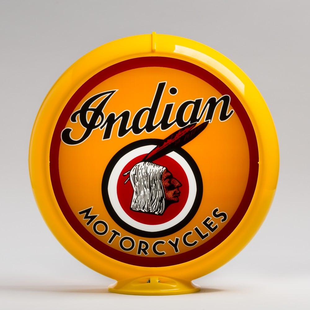 Indian Motorcycles 13.5" Gas Pump Globe