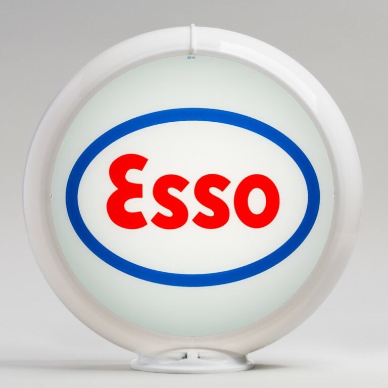 Esso Oval Logo 13.5" Gas Pump Globe