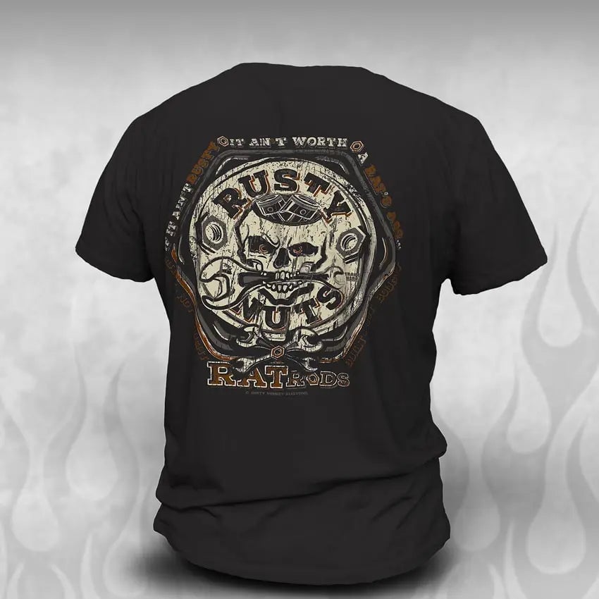 Rusty Nuts Rat Rod T-Shirt - 2XL